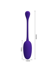 Knucker Huevo Vibrador Purpura