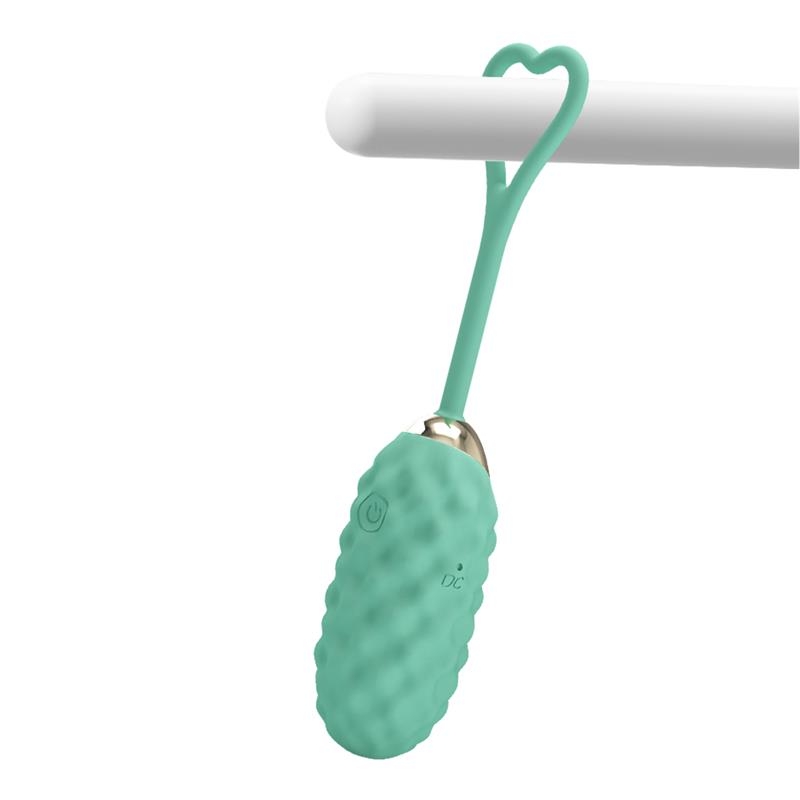 Vivian Huevo Vibrador con Control Remoto Pantalla Digital Verde Vivian Huevo Vibrador con Control Remoto Pantalla Digital Verde