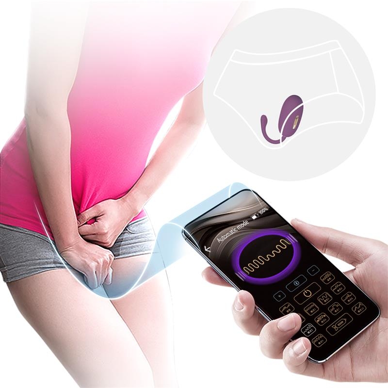Doreen Huevo Vibrador con Electro Shock y App Doreen Huevo Vibrador con Electro Shock y App