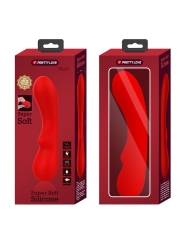 Prescott Vibrasor USB Silicona Rojo