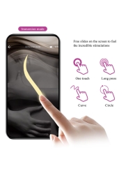 Nymph Huevo Vibrador con APP