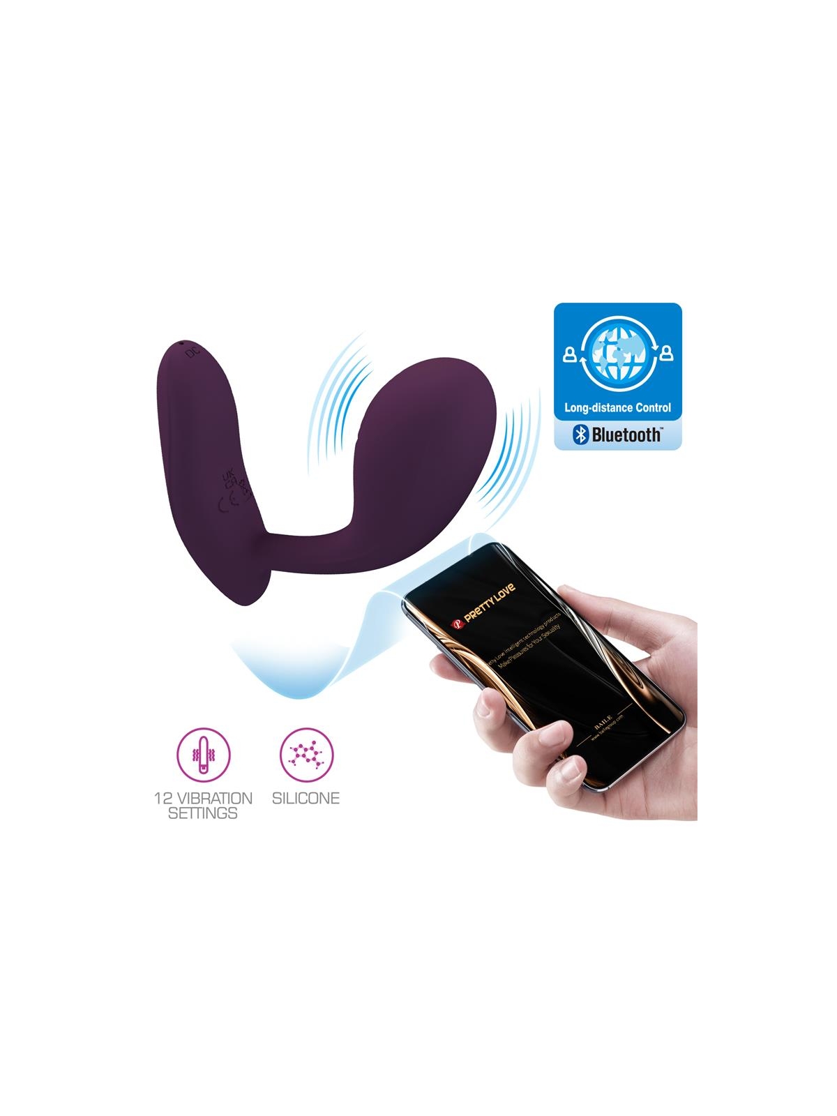 Baird Vibrador para el Punto G con APP