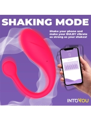 Bulby Huevo Vibrador con APP Rojo