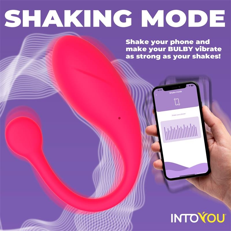 Bulby Huevo Vibrador con APP Rojo