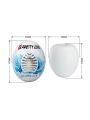 Huevo Masturbador Pleasure Egg III Blanco