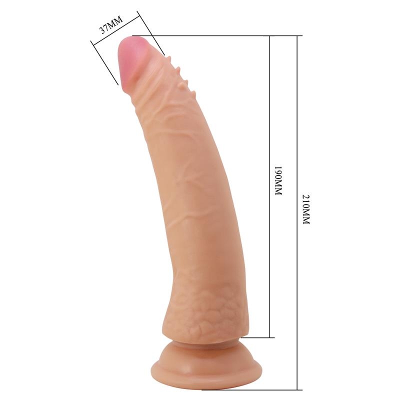 Dildo con Piel Deslizante Kable 83 21 cm