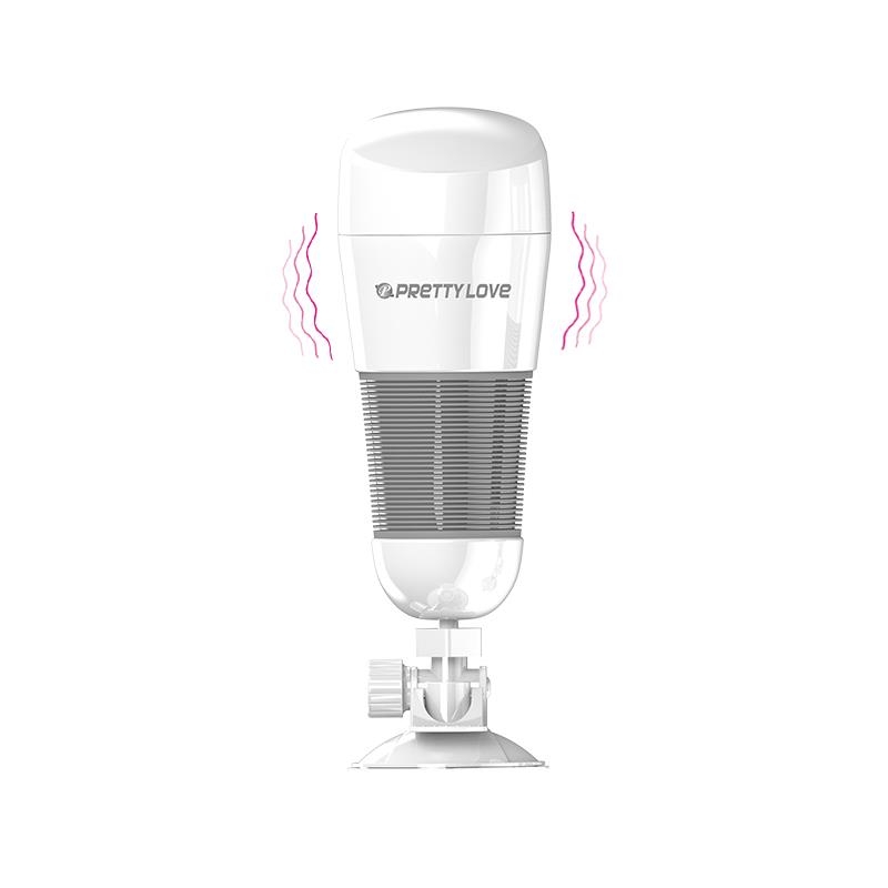 Masturbador con Vibracion Hedy Blanco Vagina Masturbador con Vibracion Hedy Blanco Vagina