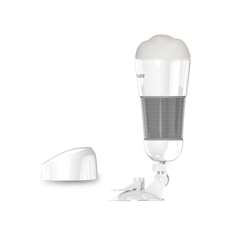 Masturbador con Vibracion Hedy Blanco Vagina Masturbador con Vibracion Hedy Blanco Vagina