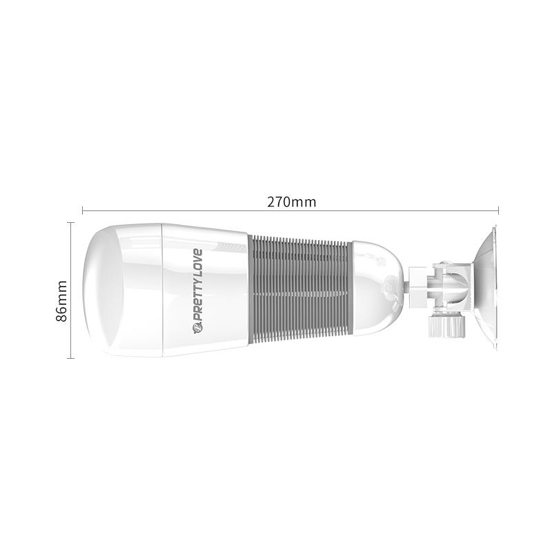Masturbador con Vibracion Hedy Blanco Vagina Masturbador con Vibracion Hedy Blanco Vagina