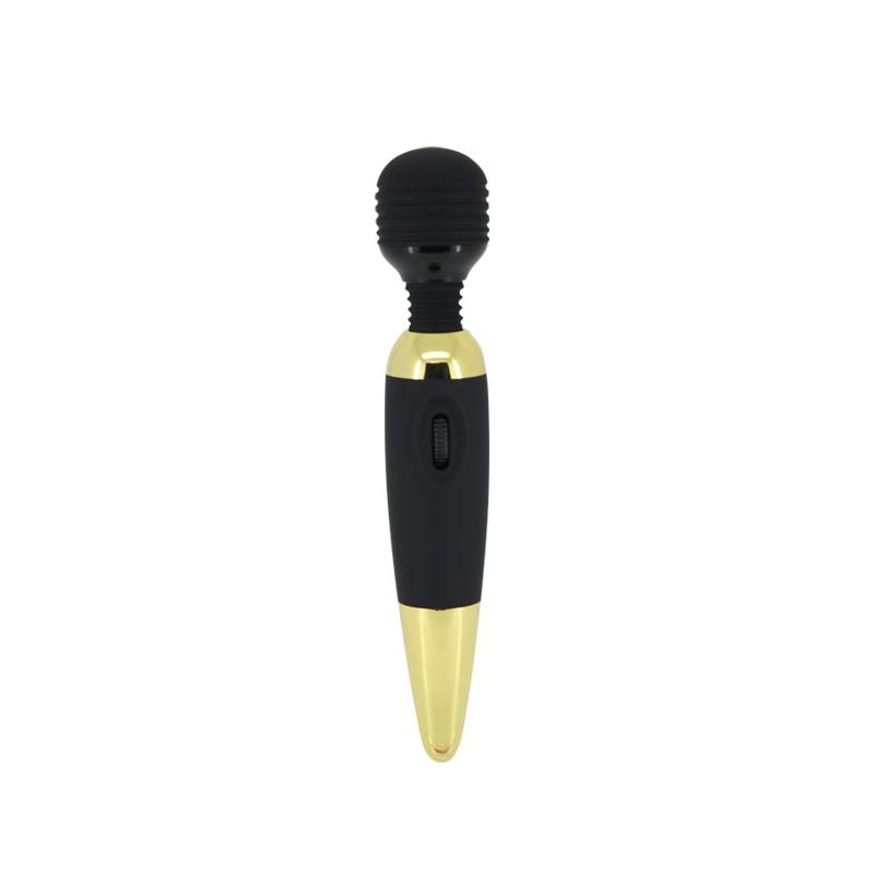 Pretty Love Masajeador Power Wand Negro y Dorado Pretty Love Masajeador Power Wand Negro y Dorado