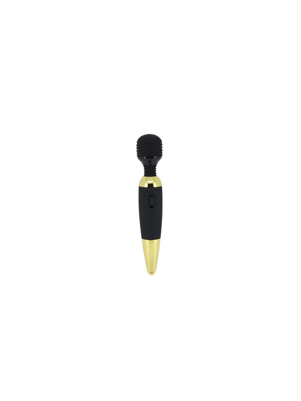 Pretty Love Masajeador Power Wand Negro y Dorado