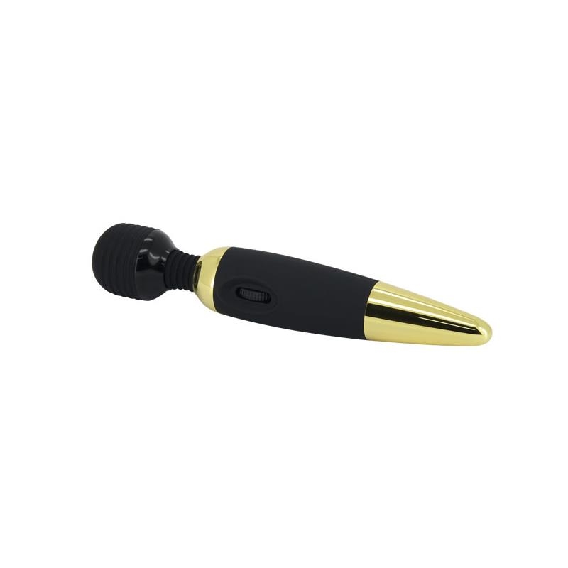 Pretty Love Masajeador Power Wand Negro y Dorado Pretty Love Masajeador Power Wand Negro y Dorado