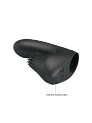 Estimulador Rotacion Magic Drill USB Silicona
