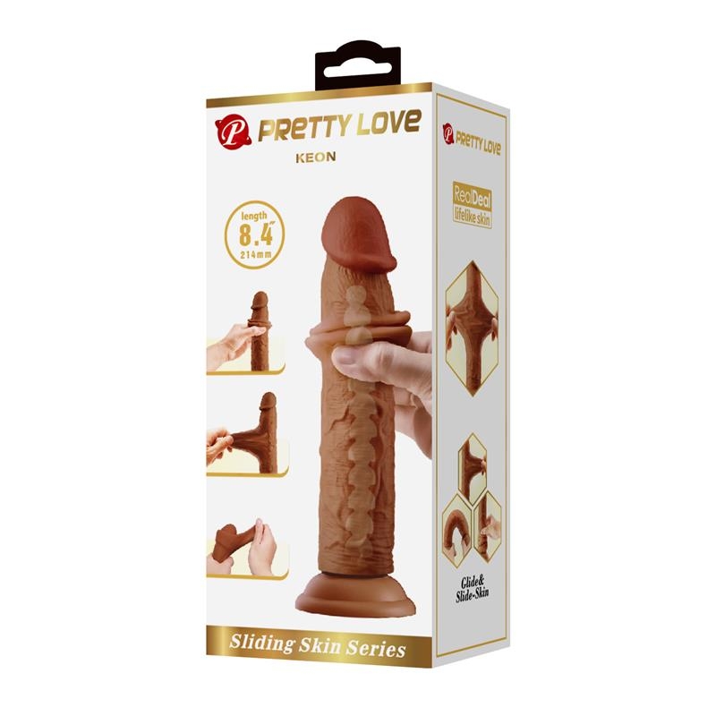 Dildo con Piel Deslizante 214 cm