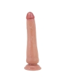 Dildo Realista con Piel Deslizante Bronceado 25 cm