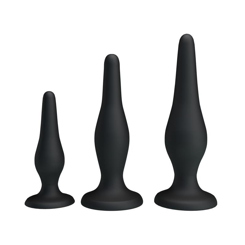 Butt Plug Set of 3 Clave 35 Butt Plug Set of 3 Clave 35