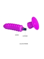Vibrador Twist Plug Anal Purpura