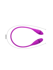 Pretty Love Huevos Vibradores Snaky Vibe Color Purpura