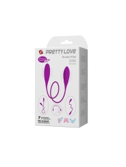 Pretty Love Huevos Vibradores Snaky Vibe Color Purpura