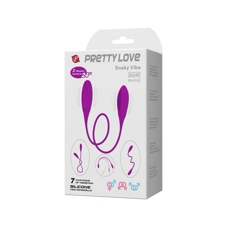 Pretty Love Huevos Vibradores Snaky Vibe Color Purpura Pretty Love Huevos Vibradores Snaky Vibe Color Purpura