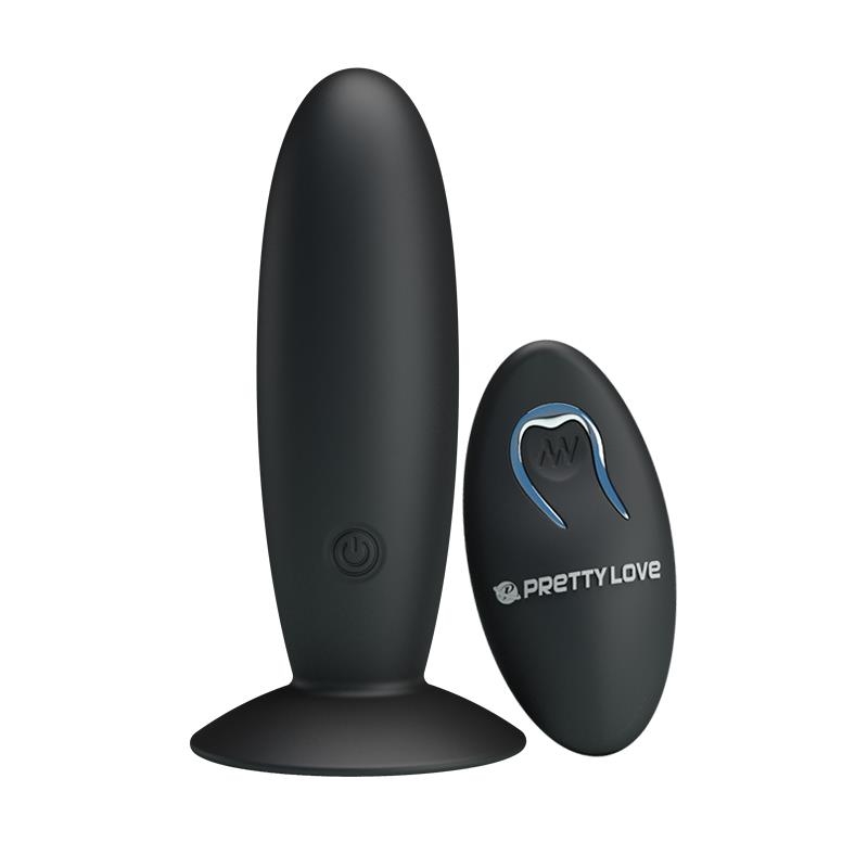 Plug Anal con Control Remoto Color Negro Plug Anal con Control Remoto Color Negro