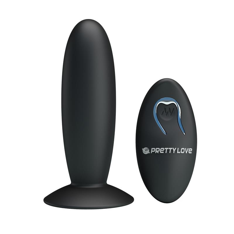 Plug Anal con Control Remoto Color Negro Plug Anal con Control Remoto Color Negro