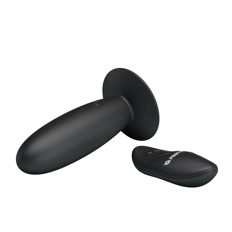 Plug Anal con Control Remoto Color Negro Plug Anal con Control Remoto Color Negro