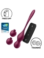 Love Birds Vary con APP Rojo Vino