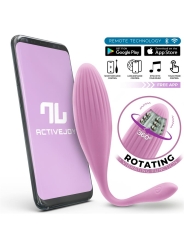 Huevo Vibrador con Bolas Internas con Rotacion y APP USB