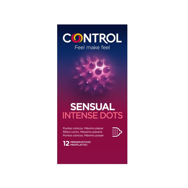 Sensual Intense Dots 12 uds