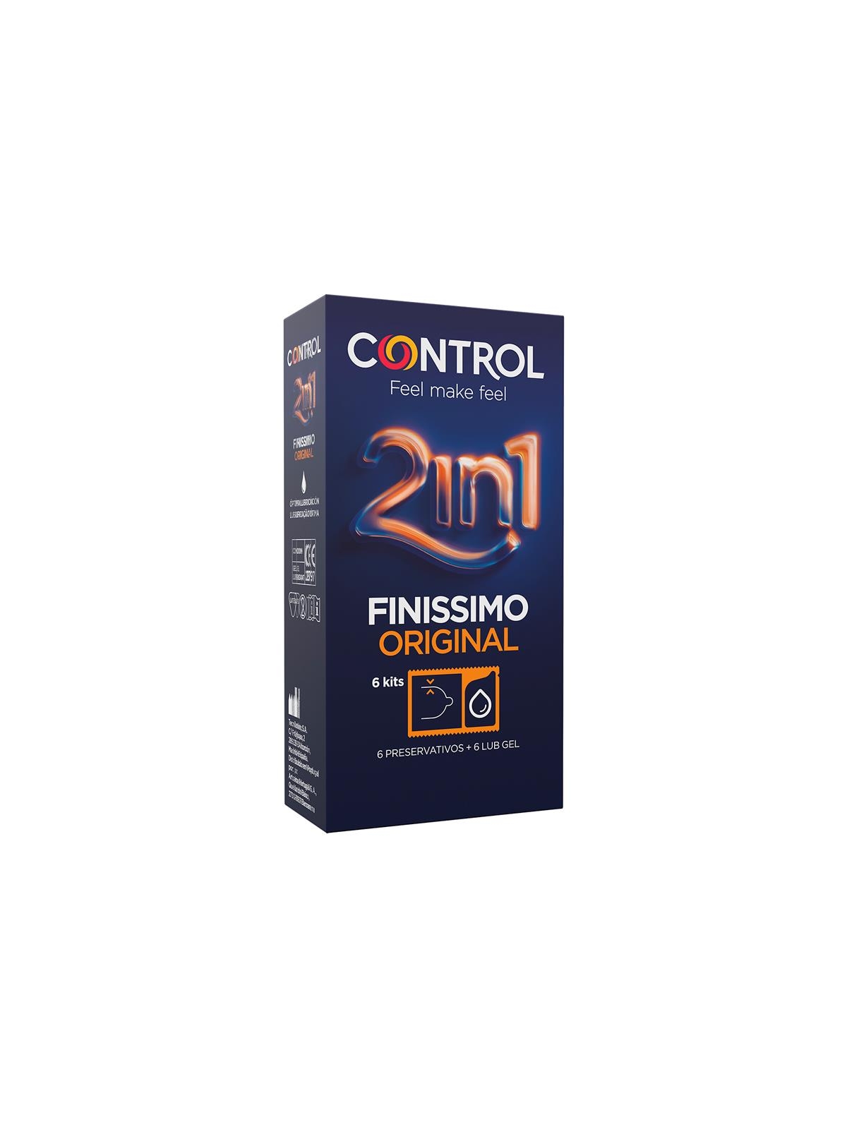 2 in 1 Finissimo Original 6 uds