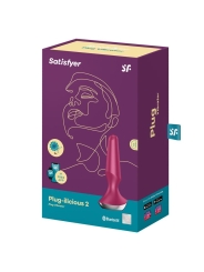 Plug ilicious 2 Plug Anal con Vibracion con Satisfyer Connect App Berry