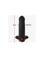 Amor Dildo Black Red