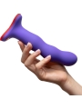 Bouncer Dildo con Bolas Internas Flashy Purple