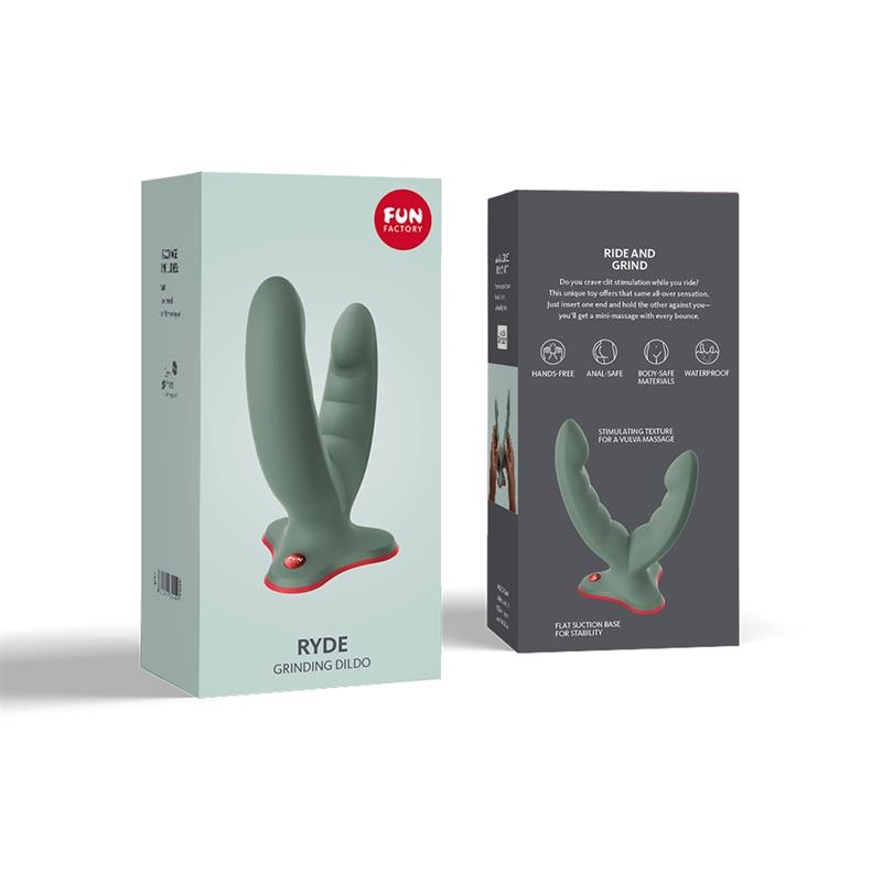 Ryde Dildo de Frotacion Wild Olive