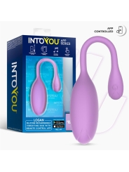 Logan Huevo Vibrador con APP Unibody Purpura