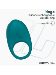 Ringo Anillo Vibrador con APP Unibody Verde