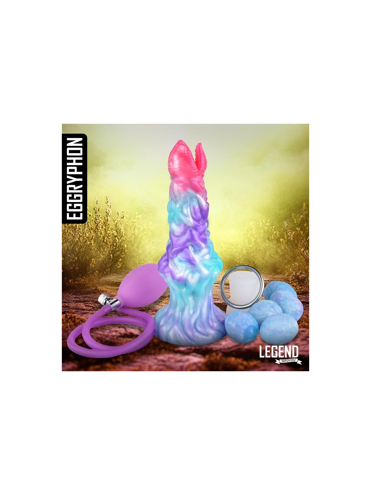 Eggryphon Dildo Ovipositor Silicona Liquida 20 cm