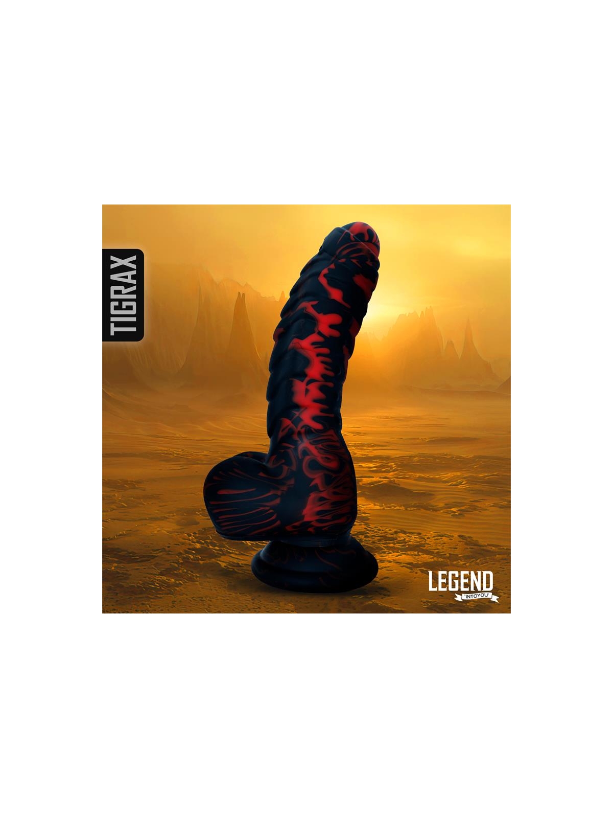 Tigrax Dildo Realista Silicona Liquida 175 cm