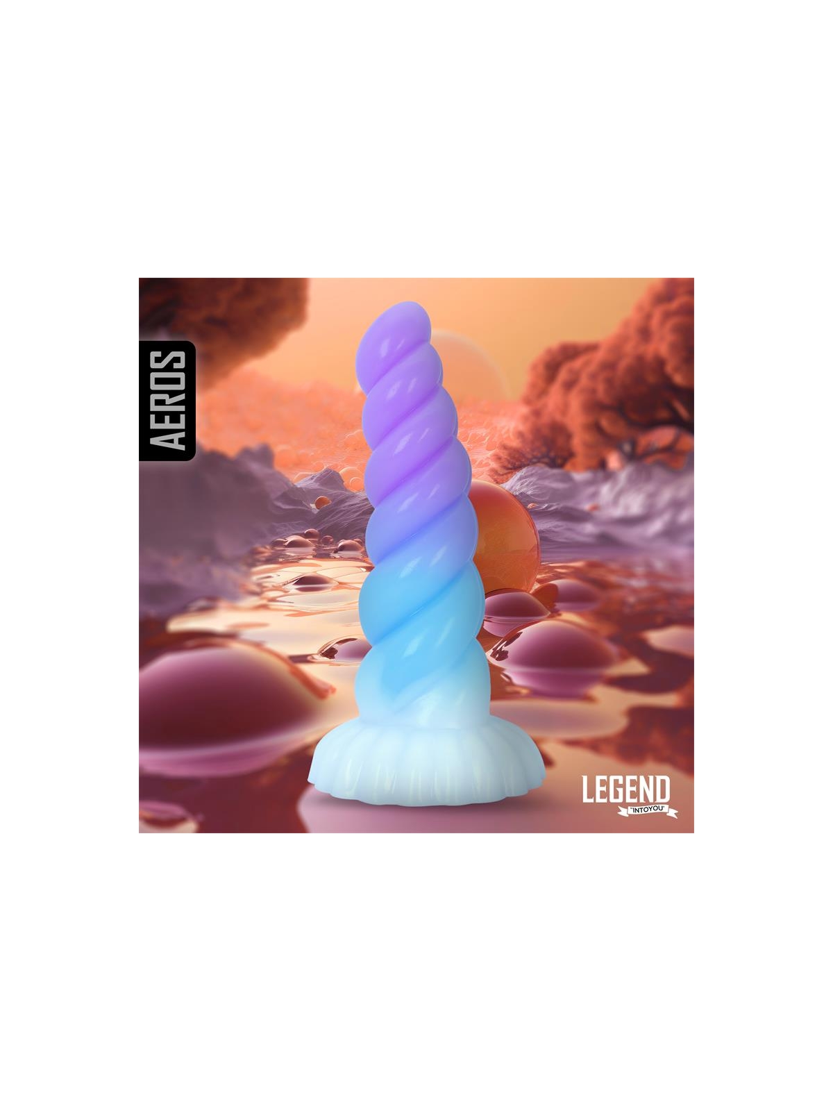 Aeros Dildo Silicona Liquida 215 cm