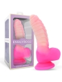 Scalidor Dildo Unicorn Brilla en la Oscuridad Silicona Liquida 18 cm