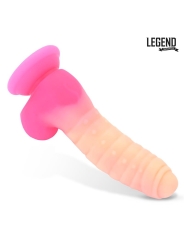 Scalidor Dildo Unicorn Brilla en la Oscuridad Silicona Liquida 18 cm