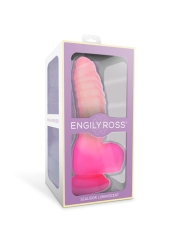 Scalidor Dildo Unicorn Brilla en la Oscuridad Silicona Liquida 18 cm