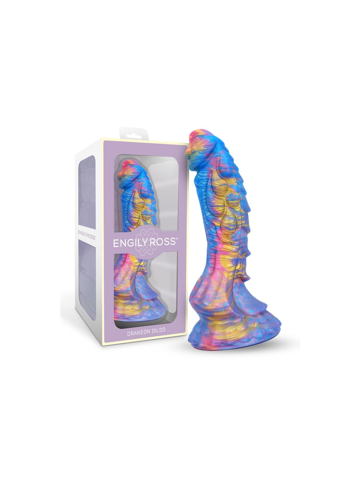 Drakeon Dildo Dragon Silicona Liquida 18 cm