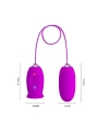 Daisy Huevo Vibrador y Estimulador con Lengua Daisy Huevo Vibrador y Estimulador con Lengua