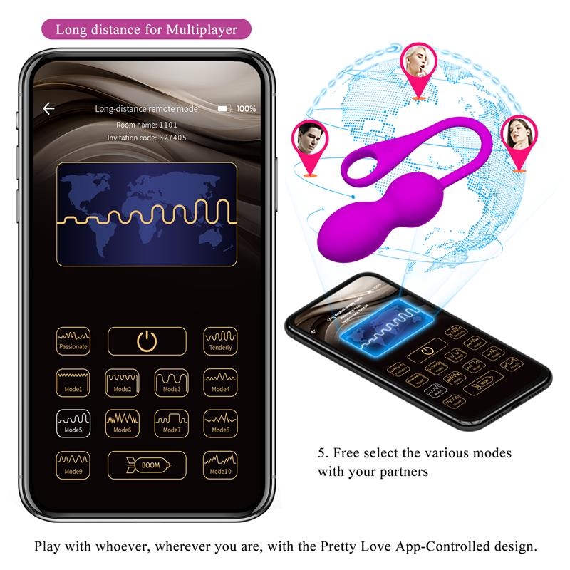 Elvira Bolas Kegel con Vibracion y APP Elvira Bolas Kegel con Vibracion y APP