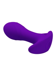 Estimulador Anal con Vibracion Purpura