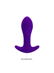 Estimulador Anal con Vibracion Purpura