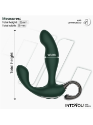 Greeny Masajeador Prostatico con Finger Wiggling y App
