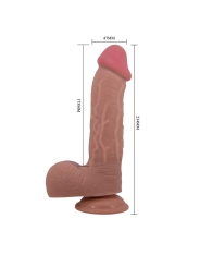 Dildo Realista con Sliding Skin 92